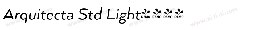 Arquitecta Std Light字体转换